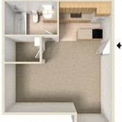 Studio Floor Plan 3